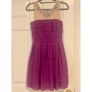 BCBG purple cocktail dress
